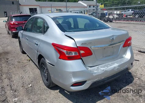 2016 Nissan Sentra Fe+ S/S/Sl/Sr/Sv z USA, uszkodzony, nr VIN 3N1AB7AP9GY264663